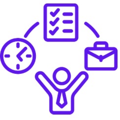 Staffing & Monitoring Coordination Icon - Digi Parikshak