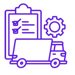 Logistics Management Icon - Digi Parikshak